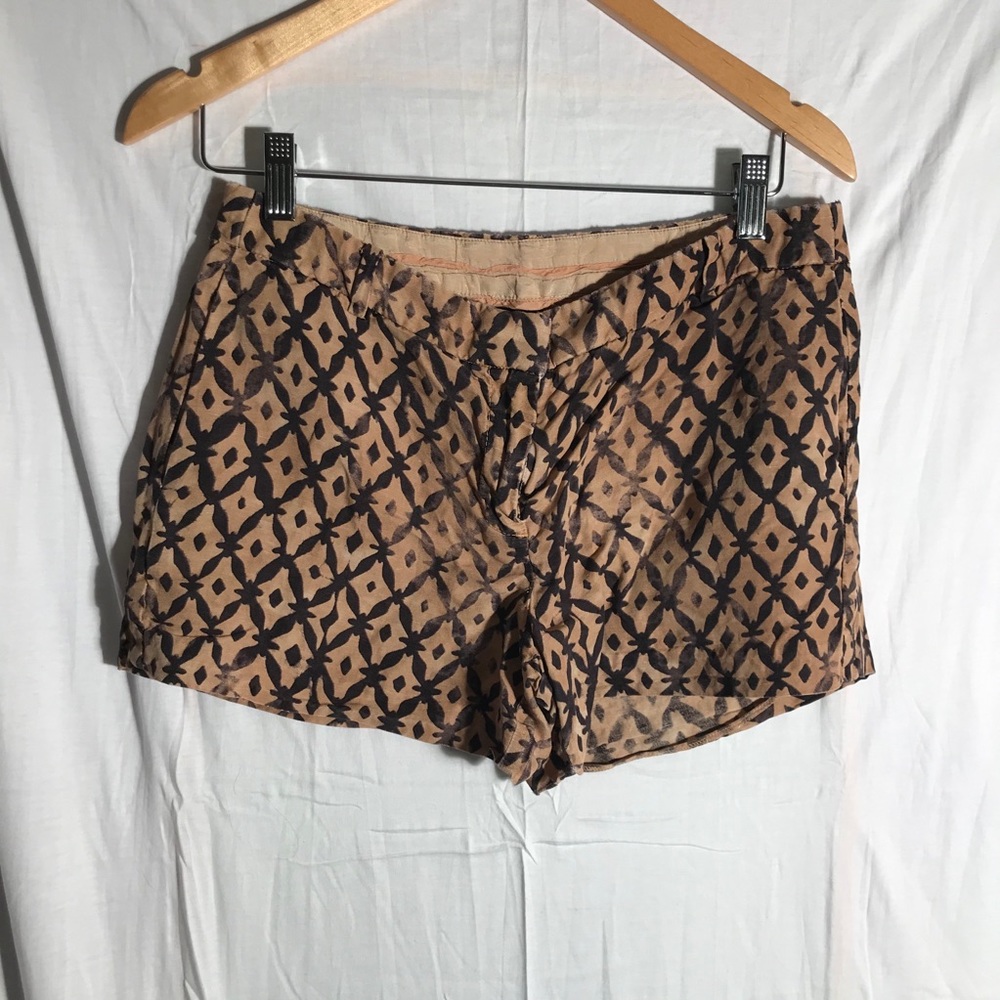 J. Crew silk linen vintage ikat shorts 4